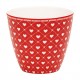 Latte cup Haven red